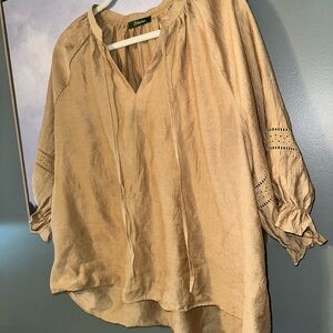 Tan Women's Top